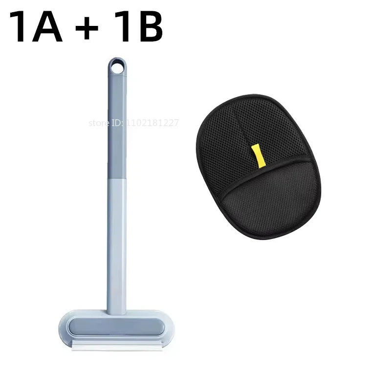 Ultimate Pet Hair Removal Gloves - Reusable Double-Sided Tool for Effortless Fur Cleanup on Carpets and Sofas