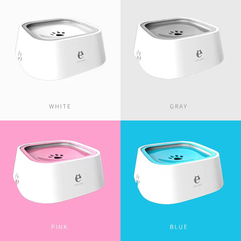 Floating Pet Water Bowl for Dogs and Cats - Splash-Free Design and Portable Water Dispenser