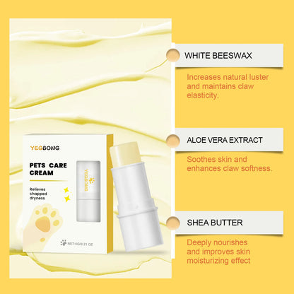 Ultimate Pet Paw Balm Stick - Vet Recommended Moisturizing Care for Dogs & Cats with Dry, Cracked Pads - All Season Protection!