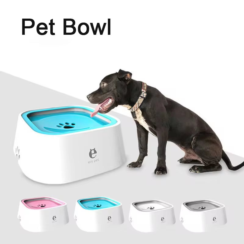 Floating Pet Water Bowl for Dogs and Cats - Splash-Free Design and Portable Water Dispenser